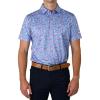Columbia Golf Men’s Countryside Green Polo(White Cap)