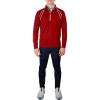 Columbia Golf Men’s Omni-Heat Range Session 1/4 Zip Pullover(Intense Red)