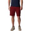 Red Jasper/White Vertical Logo