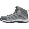 Columbia Men’s Crestwood Mid Waterproof Hiking Boots(2024 Titanium Grey Steel/Napa Green)