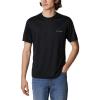 Columbia Mens Meeker Peak Short Sleeve Crew(Black)