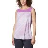 Columbia Women’s Columbia Women’s Chill River Tank Top, Moisture Wicking, Sun Protection(Blossom Pink/Sunburst Print)