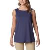 Columbia Women’s Columbia Women’s Chill River Tank Top, Moisture Wicking, Sun Protection(Nocturnal)