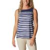 Columbia Women’s Columbia Women’s Chill River Tank Top, Moisture Wicking, Sun Protection(Nocturnal Brush Stripe)