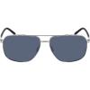 Shiny Gunmetal/Silver Mirror Lens