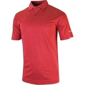 Columbia Golf Men’s Omni-Wick Club Invite II Polo(Intense Red)