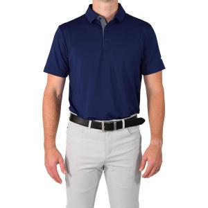 Columbia Golf Men’s Omni-Wick Even Lie Polo(Collegiate Navy)