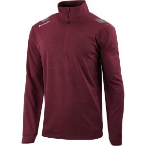 Columbia Golf Men’s Omni-Wick Oakland Downs 1/4 Zip(Deep Maroon)
