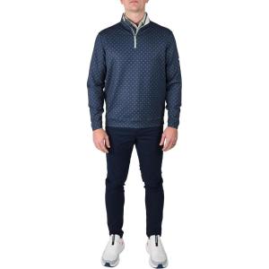 Columbia Golf Men’s Omni-Wick Printed Wickhams Hills Pullover(Printed Dark Mountain)