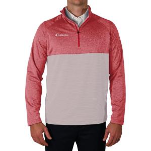Columbia Golf Men’s Omni-Wick Rockin’ It Pullover(Intense Red)