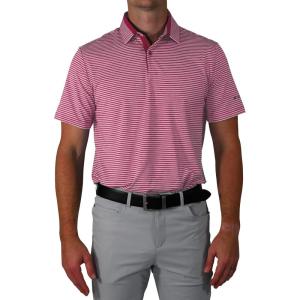 Columbia Golf Men’s Omni-Wick Stroll Polo(Beet)