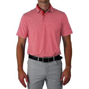 Columbia Golf Men’s Omni-Wick Stroll Polo(Intense Red)