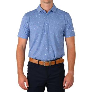 Columbia Golf Men’s Windy Path Polo(White Cap)