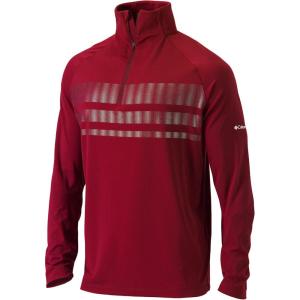 Columbia Golf Omni-Wick Men’s 1/4 Zip Picker Pullover(Intense Red)