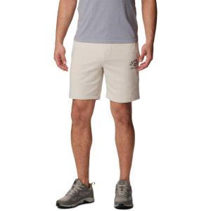 Columbia Mens Columbia Trek Short(Dark Stone  College Life Mini Logo)