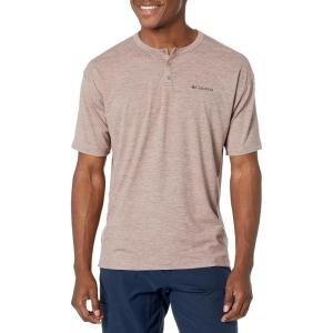 Columbia Mens Coral Ridge Performance Short SleeveHiking Shirt(Quantum Mauve)