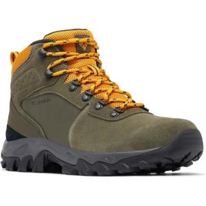 Columbia Men’s Discontinued Newton Ridge Plus II Suede Waterproof Hiking Boot(Peatmoss/Raw Honey)