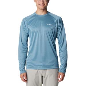 Columbia Mens Fork Stream™ Long Sleeve Shirt(Cloudburst Heather)