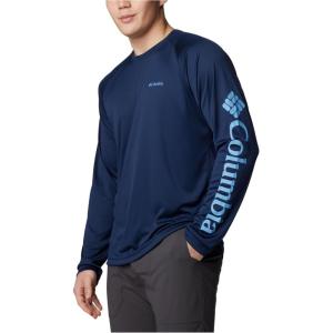 Columbia Mens Fork Stream™ Long Sleeve Shirt(Collegiate Navy)