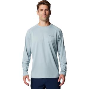 Columbia Mens Fork Stream™ Long Sleeve Shirt(Crushed Blue)
