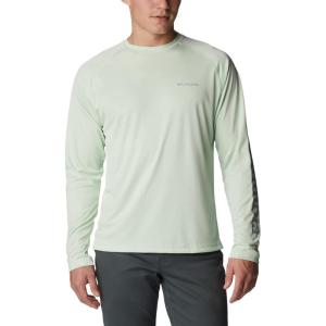 Columbia Mens Fork Stream™ Long Sleeve Shirt(Ice Green)