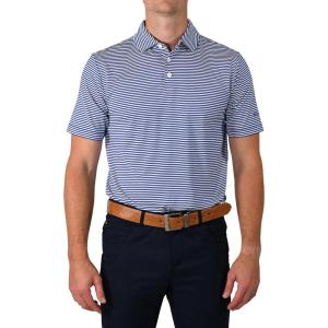 Columbia Men’s Golf Club Invite Polo Omni Wick Lightweight Short Sleeve Shirt(Azul)