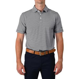 Columbia Men’s Golf Club Invite Polo Omni Wick Lightweight Short Sleeve Shirt(Black)