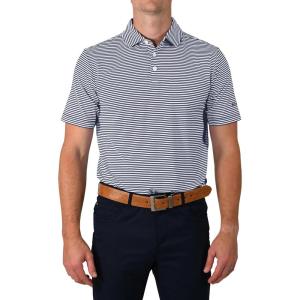 Columbia Men’s Golf Club Invite Polo Omni Wick Lightweight Short Sleeve Shirt(Collegiate Navy)
