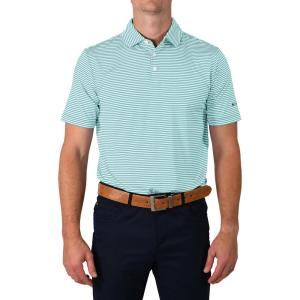 Columbia Men’s Golf Club Invite Polo Omni Wick Lightweight Short Sleeve Shirt(Gulf Stream)