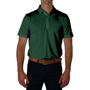 Columbia Men’s Golf Drive Polo Shirt Omni Wick Performance Breathable Short Sleeve(Forest Green)