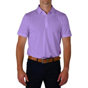Columbia Men’s Golf Drive Polo Shirt Omni Wick Performance Breathable Short Sleeve(Frosted Purple)