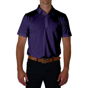 Columbia Men’s Golf Drive Polo Shirt Omni Wick Performance Breathable Short Sleeve(Purple)