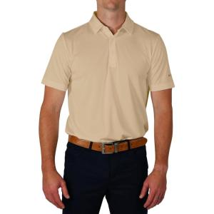 Columbia Men’s Golf Drive Polo Shirt Omni Wick Performance Breathable Short Sleeve(Vegas Gold)