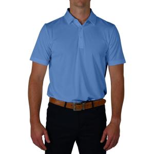 Columbia Men’s Golf Drive Polo Shirt Omni Wick Performance Breathable Short Sleeve(White Cap)