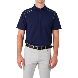Columbia Men’s Golf Shotgun Polo Omni Wick Performance Breathable Short Sleeve(Collegiate Navy)