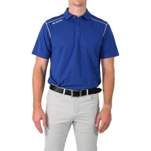 Columbia Men’s Golf Shotgun Polo Omni Wick Performance Breathable Short Sleeve(Sapphire)