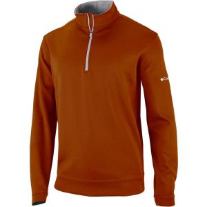 Columbia Men’s Golf Wickhams Hills Quarter Zip OMNI WICK Pullover(Cedar)