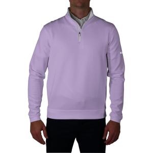 Columbia Men’s Golf Wickhams Hills Quarter Zip OMNI WICK Pullover(Frosted Purple)