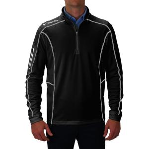 Columbia Men’s OMNI WICK Shotgun 1/4 Zip Pullover Breathable Long Sleeve(Black)