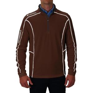 Columbia Men’s OMNI WICK Shotgun 1/4 Zip Pullover Breathable Long Sleeve(Brown)