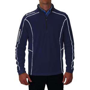 Columbia Men’s OMNI WICK Shotgun 1/4 Zip Pullover Breathable Long Sleeve(Collegiate Navy)