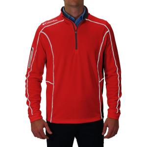 Columbia Men’s OMNI WICK Shotgun 1/4 Zip Pullover Breathable Long Sleeve(Intense Red)