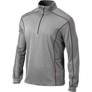Columbia Men’s OMNI WICK Shotgun 1/4 Zip Pullover Breathable Long Sleeve(Light Grey)