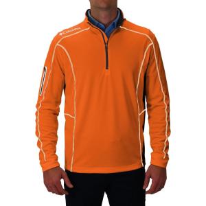 Columbia Men’s OMNI WICK Shotgun 1/4 Zip Pullover Breathable Long Sleeve(Mango)