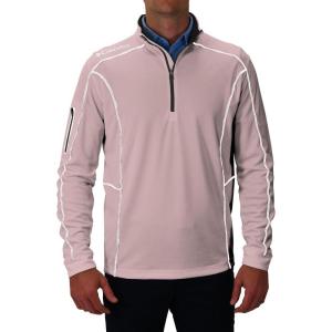 Columbia Men’s OMNI WICK Shotgun 1/4 Zip Pullover Breathable Long Sleeve(Pink Dawn)