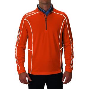 Columbia Men’s OMNI WICK Shotgun 1/4 Zip Pullover Breathable Long Sleeve(State Orange)