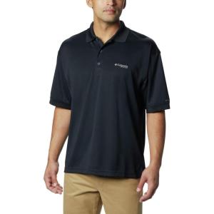 Columbia Mens Perfect Cast Polo Shirt(Black)
