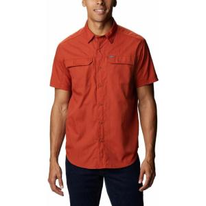 Columbia Mens Silver Ridge™ 2.0 Short Sleeve Shirt(Dark Sienna)