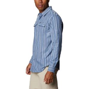 Columbia Mens Silver Ridge™2.0 Long Sleeve ShirtSilver Ridge2.0 Long Sleeve Shirt(Bright Indigo Multi Grid)