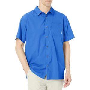 Columbia Men’s Standard Slack Tide Camp Shirt(Vivid Blue)